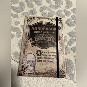 Sanderson Witch Museum Notebook